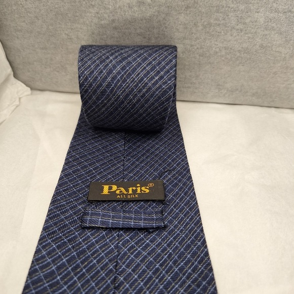 Paris All Silk Mens Tie - Picture 4 of 4